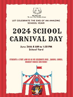 School Carnival Day Poster